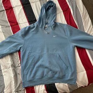 Vintage blue Nike  hoodie